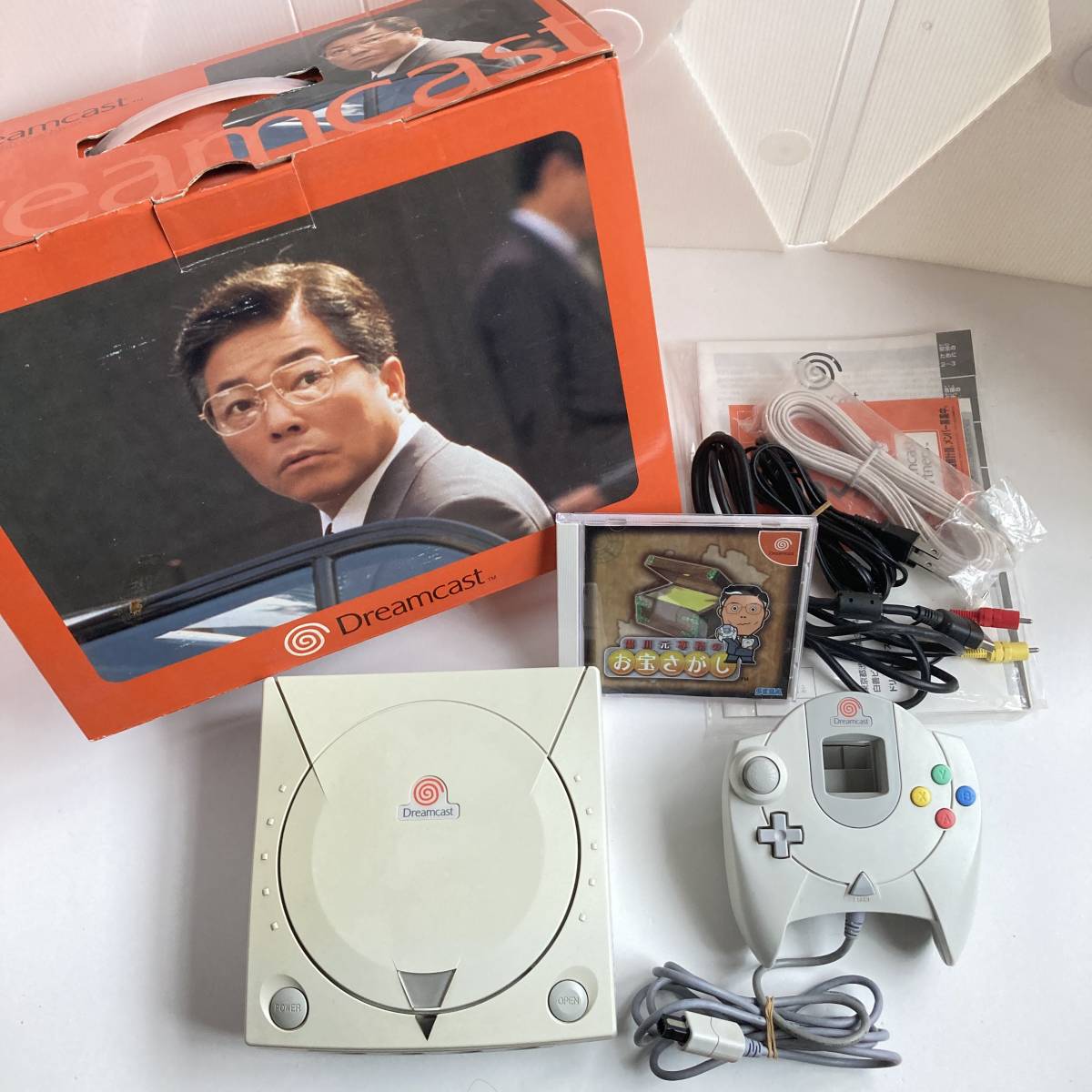 ドリームキャスト本体 湯川専務 モデル 箱セット / Dreamcast Console HKT-3000 Yukawa Limited  Edition Sega DC Boxed Game Japan JP