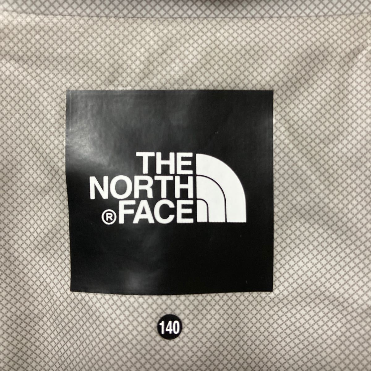 THE NORTH FACE ナイロンジャケット マウンテンパーカー 薄手　140センチ　美品　人気のブラック