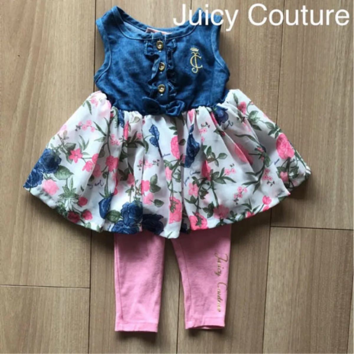 Juicy Couture ワンピース&スパッツセット　12M