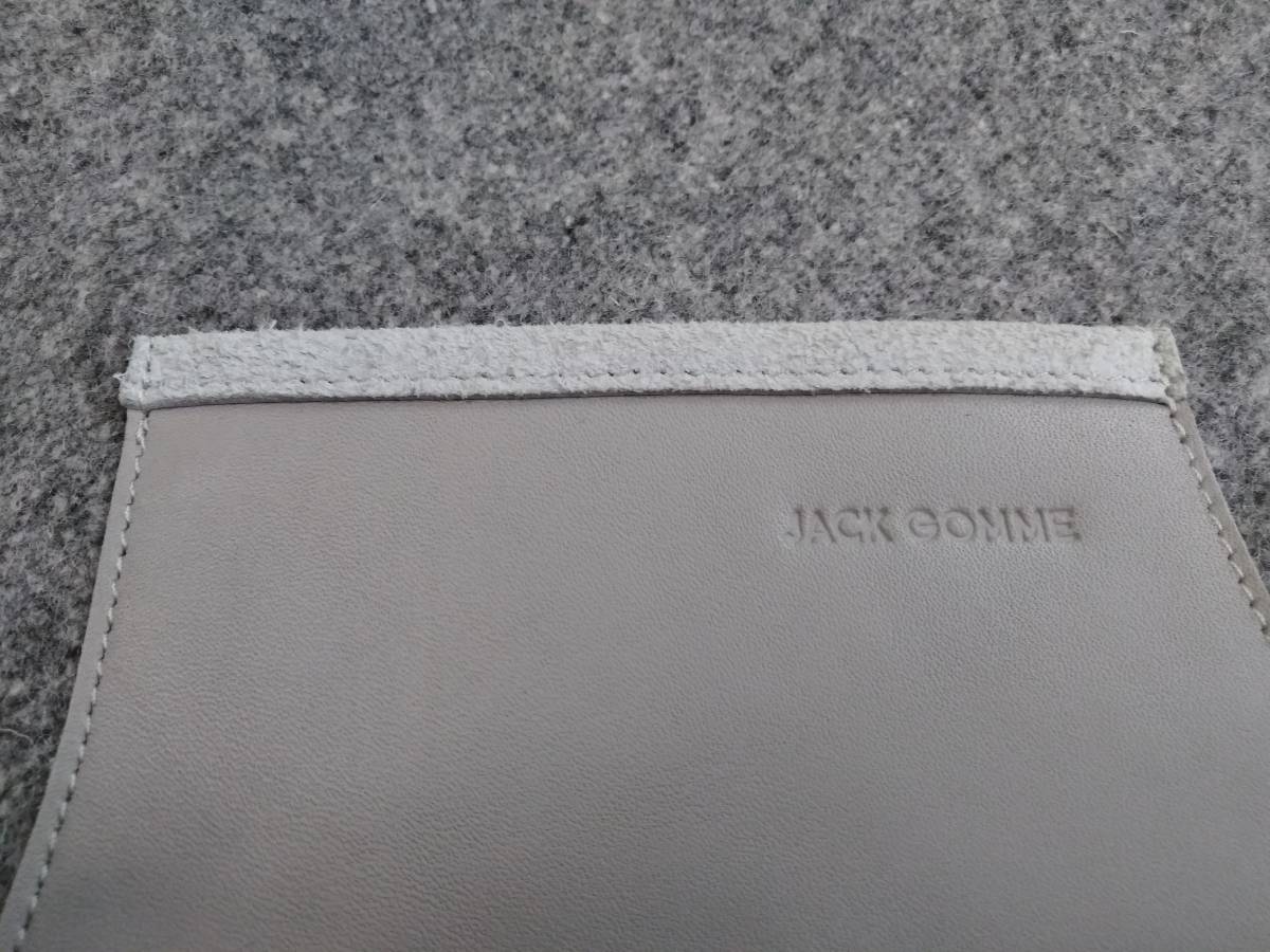 [ regular price 23,100 jpy ] Jack Gomme clutch bag new goods H.P.FRANCE ash pe- France 