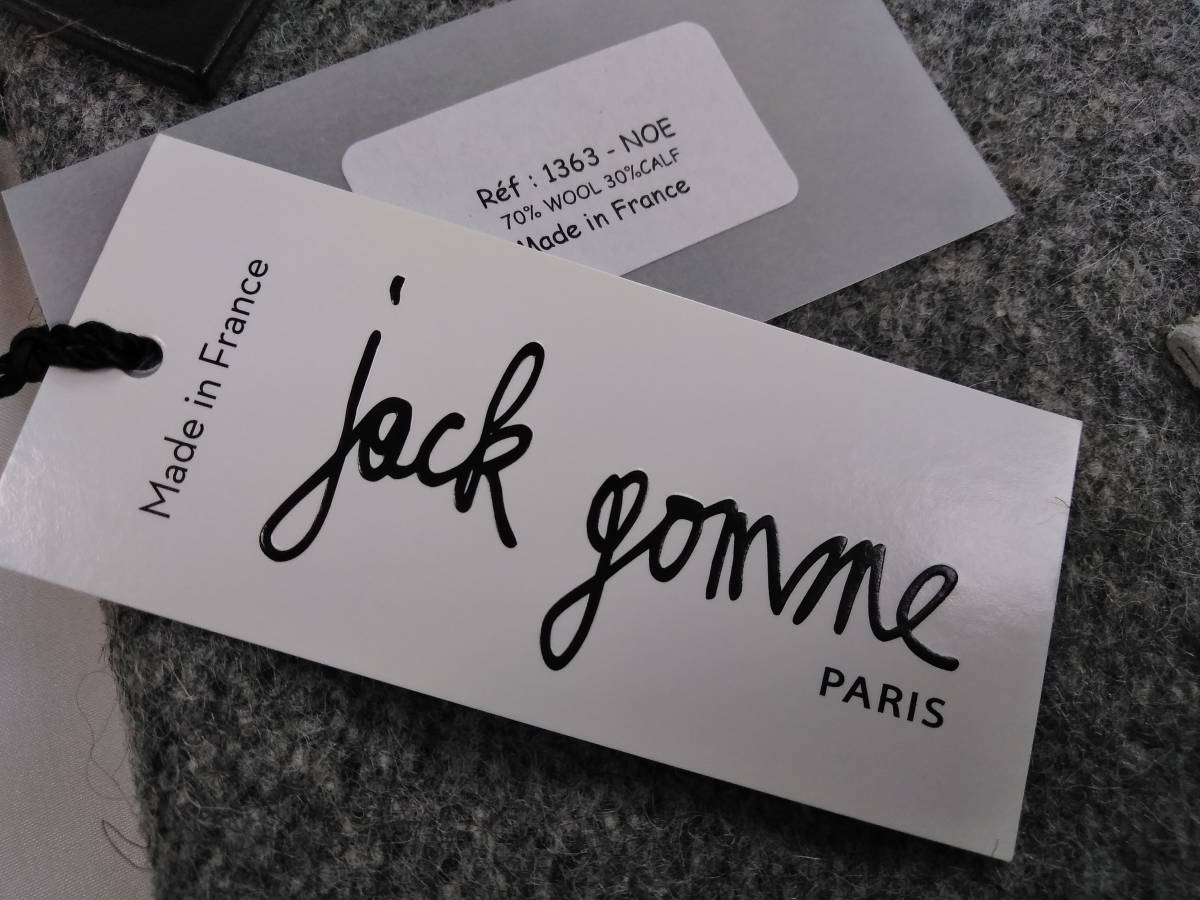 [ regular price 23,100 jpy ] Jack Gomme clutch bag new goods H.P.FRANCE ash pe- France 