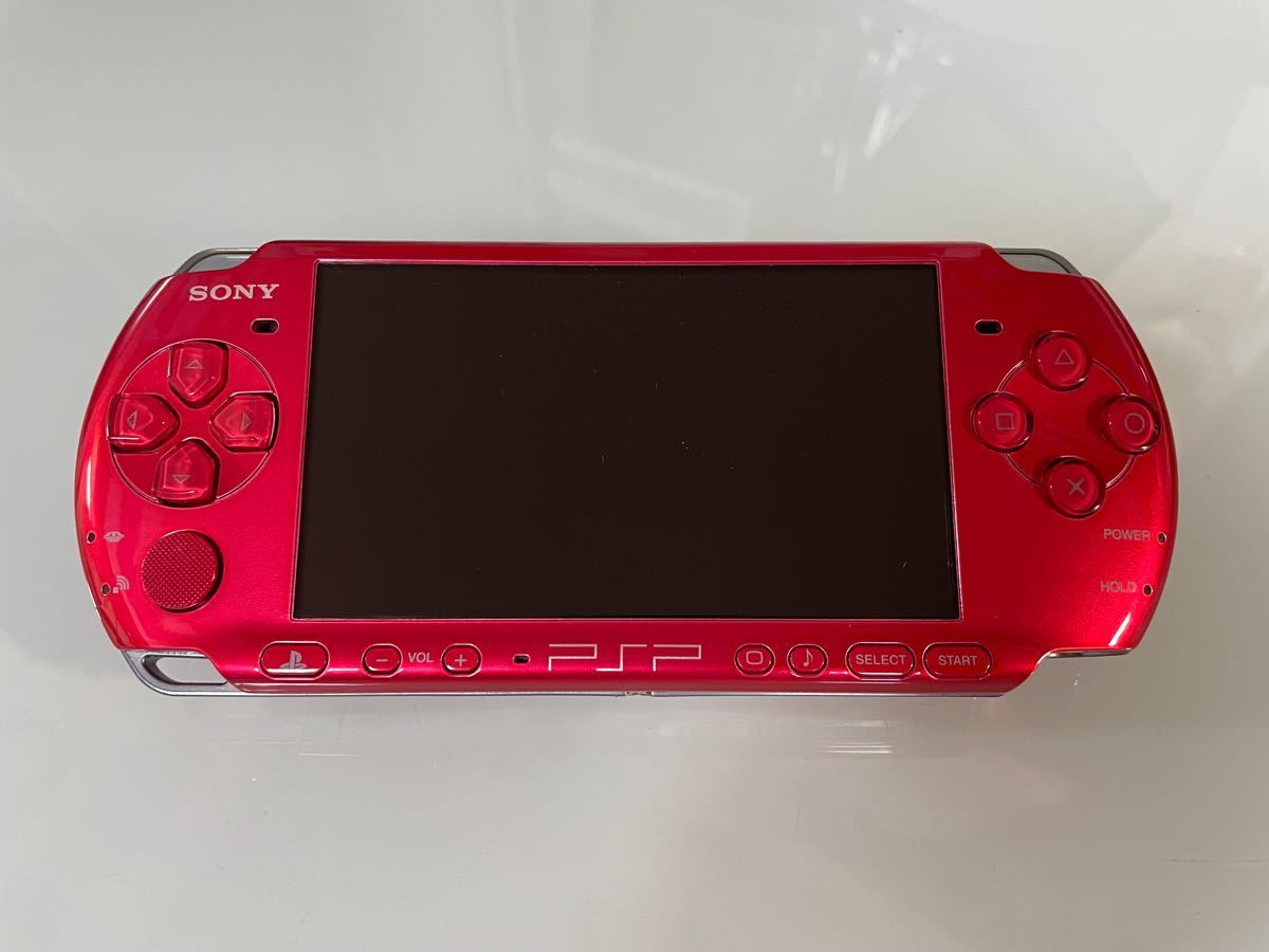 美品 PSP-3000本体 ラディアントレッド SONY 値下げ（¥9,900