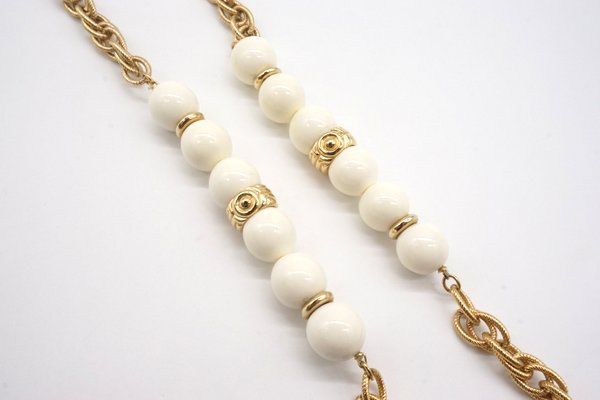ジバンシィ ヴィンテージ ロングネックレス チェーン アクセサリー G