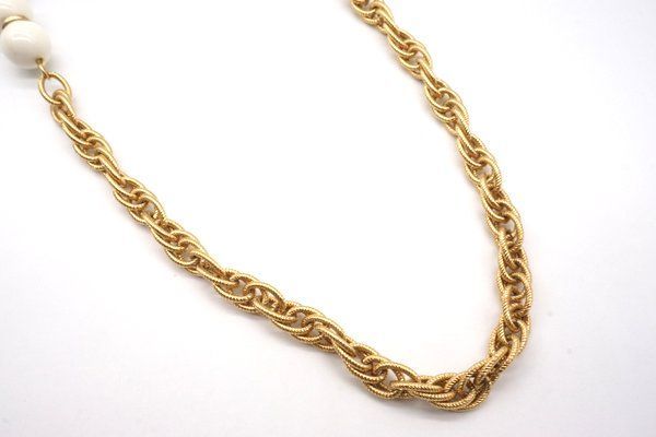 ジバンシィ ヴィンテージ ロングネックレス チェーン アクセサリー G