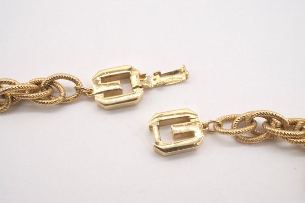 ジバンシィ ヴィンテージ ロングネックレス チェーン アクセサリー G