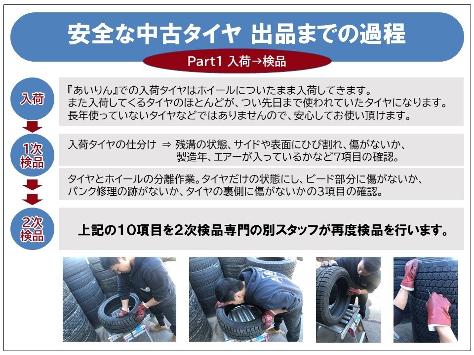 中古 165R13 6PR GOODYEAR ICE NAVI CARGO スタッドレスタイヤ 1本 単品 ADバン プロボックス サクシード などに 中古タイヤ 13インチ_画像10