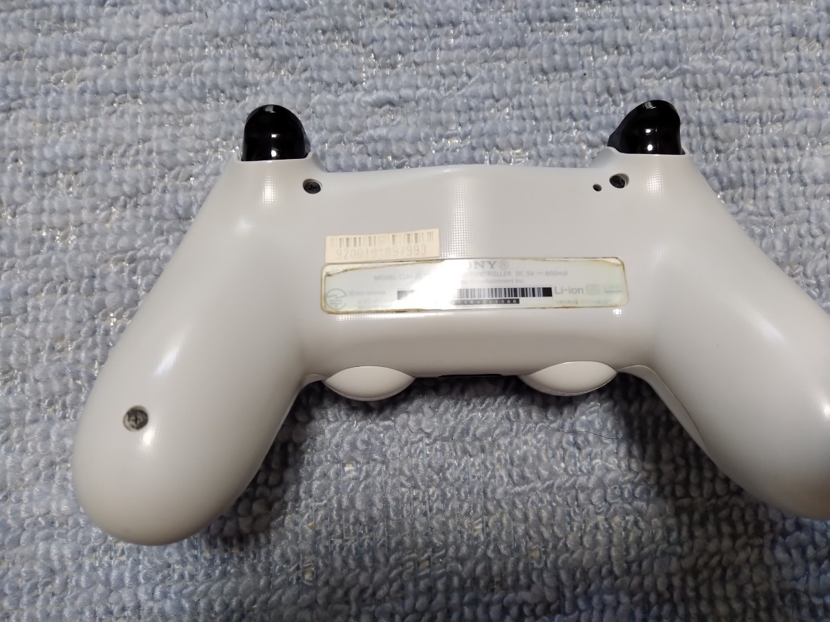 PS4コントローラー  ホワイト ジャンク