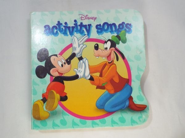 音楽絵本[DISNEY activity songs] ディズニー アメリカの童話_画像1