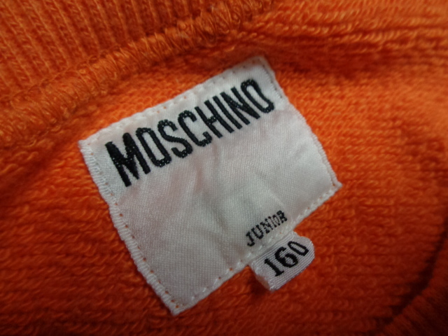  Moschino [MOSCHINO] sweat sweatshirt tops orange 