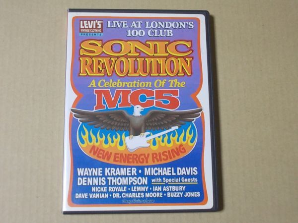 A1595　即決　DVD　MC5『SONIC REVOLUTION　A CELEBRATION OF THE MC5』　輸入盤_画像1