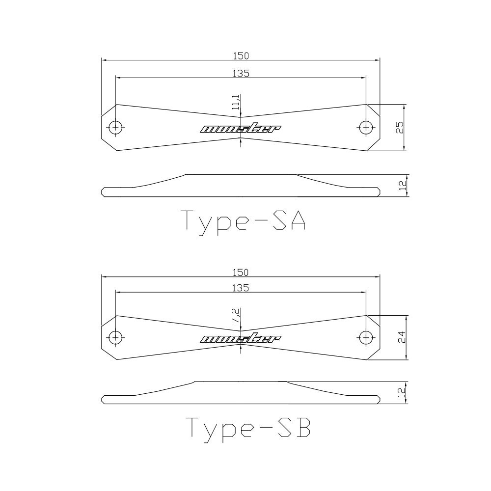 MONSTER SPORT モンスタースポーツ バッテリーステー Type-SB ワゴンRスティングレー MH34S 12.09～(1型～) 297100-0000SB_画像3