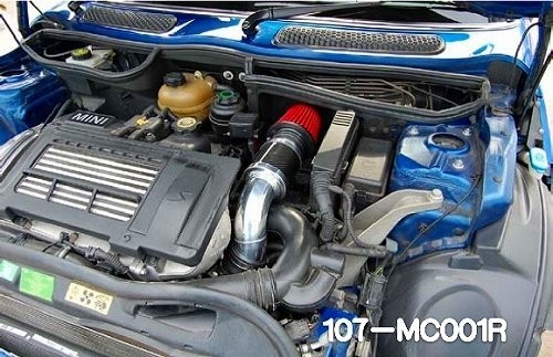零1000 POWER CHAMBER for BMW MINI ライトブルー R55 Cooper S Clubman ZG16 10.3-14.3 6MT/6AT パワーチャンバー インテークシステム_画像2
