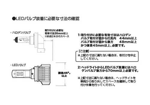 CATZ キャズ REFLEX Neo LEDヘッドライト コンバージョンキット ヘッドランプLo H11 アテンザ GJ系 H24.11～H27.1 CLC41_画像4