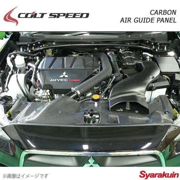 COLT SPEED コルトスピード カーボン・エアガイド・パネル ギャランフォルティスRA CY4A/CX4Aの画像1