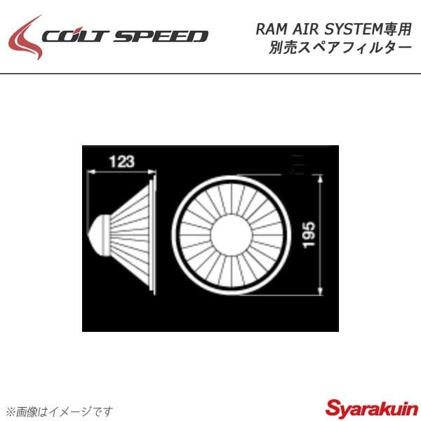 COLT SPEED コルトスピード ラムエアシステム用別売スペアフィルター_画像1