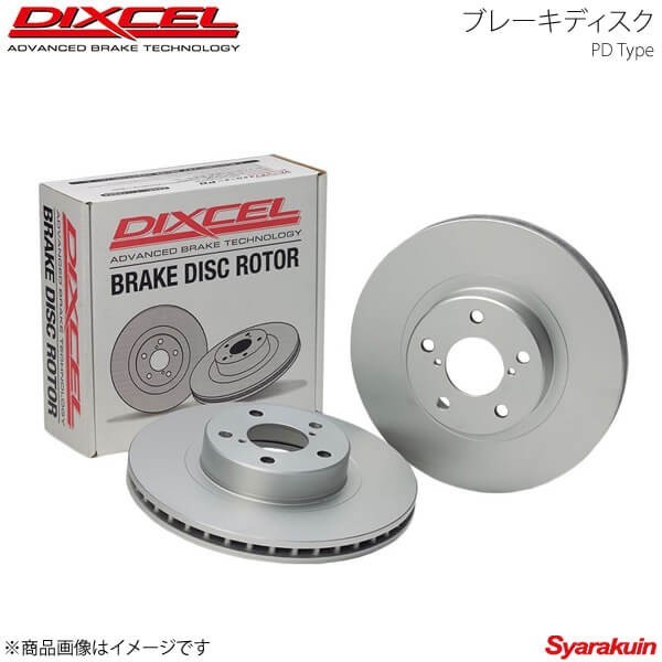 DIXCEL ディクセル ブレーキディスク PD フロント VOLVO V70(3) T-6 AWD BB6304TW 07/11～ 16.5inch Brake(316mm DISC) PD0211463S_画像1