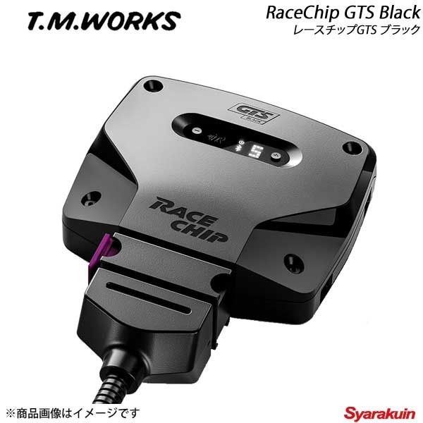 T.M.WORKS ティーエムワークス RaceChip GTS Black ガソリン車用 AUDI Q7 3.0TFSI CRE型エンジン車 デジタルセンサー付車 4MCRES/4MCREA_画像1