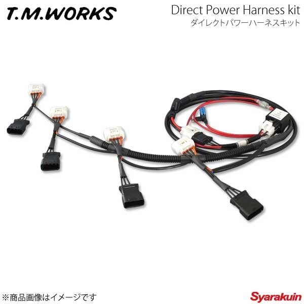 T.M.WORKS ダイレクトパワーハーネスキット ラッシュ J200/J210 1500cc 3SZ-FE 06.1～ DP1001