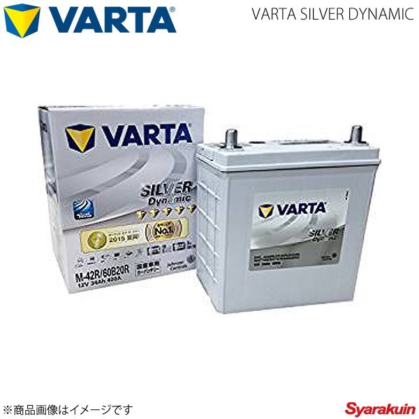 VARTA/ファルタ MR ワゴン DBA-MF33S R06A 2011.01- VARTA SILVER DYNAMIC 60B20R 新車搭載時:38B20R_画像1