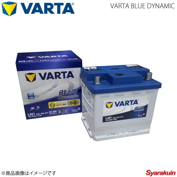 VARTA/ファルタ アルト DBA-HA25S K6A 2009.12- VARTA BLUE DYNAMIC LN1 新車搭載時:38B20L_画像1