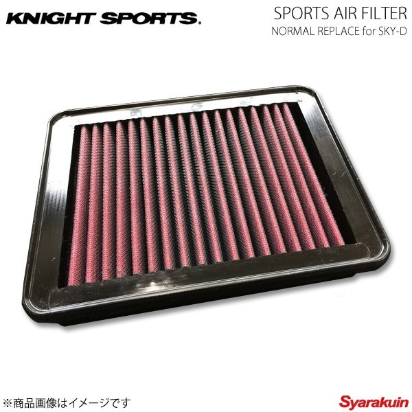 KNIGHT SPORTS ナイトスポーツ SPORTS AIR FILTER NORMAL REPLACE for SKY-D CX-3 DJ　DK_画像1