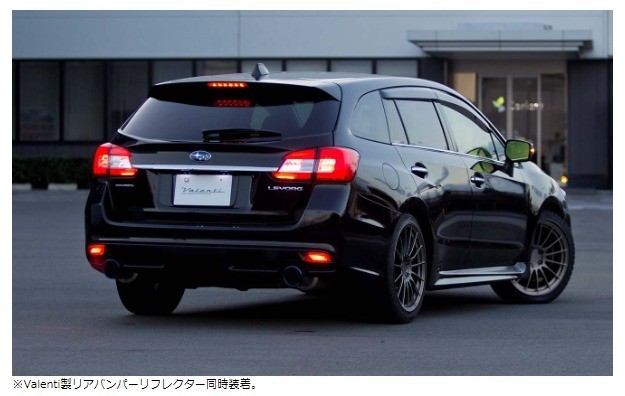 VALENTI/ VALENTI JAPAN jewel LED tail lamp REVO Levorg VM4/VMG A/B/C/D type light smoked / black chrome TSVMLEV-SB-1