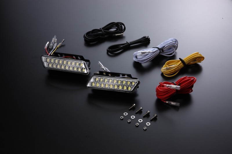 VALENTI/ヴァレンティ LED デイタイムランプ APS ショートタイプ 汎用品 レンズ/発光カラー:ー/ホワイト DTL-18SW-1の画像2