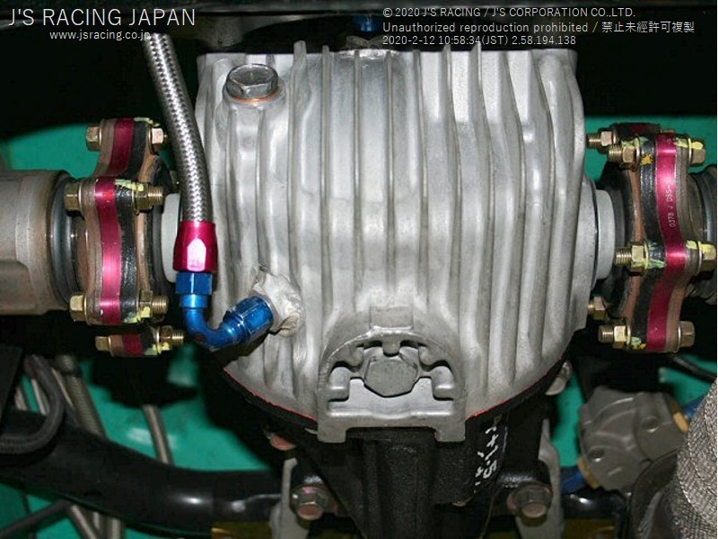 J'S RACING ジェイズレーシング ドライブシャフトスペーサー S2000 AP1/AP2 DSS-S1の画像3