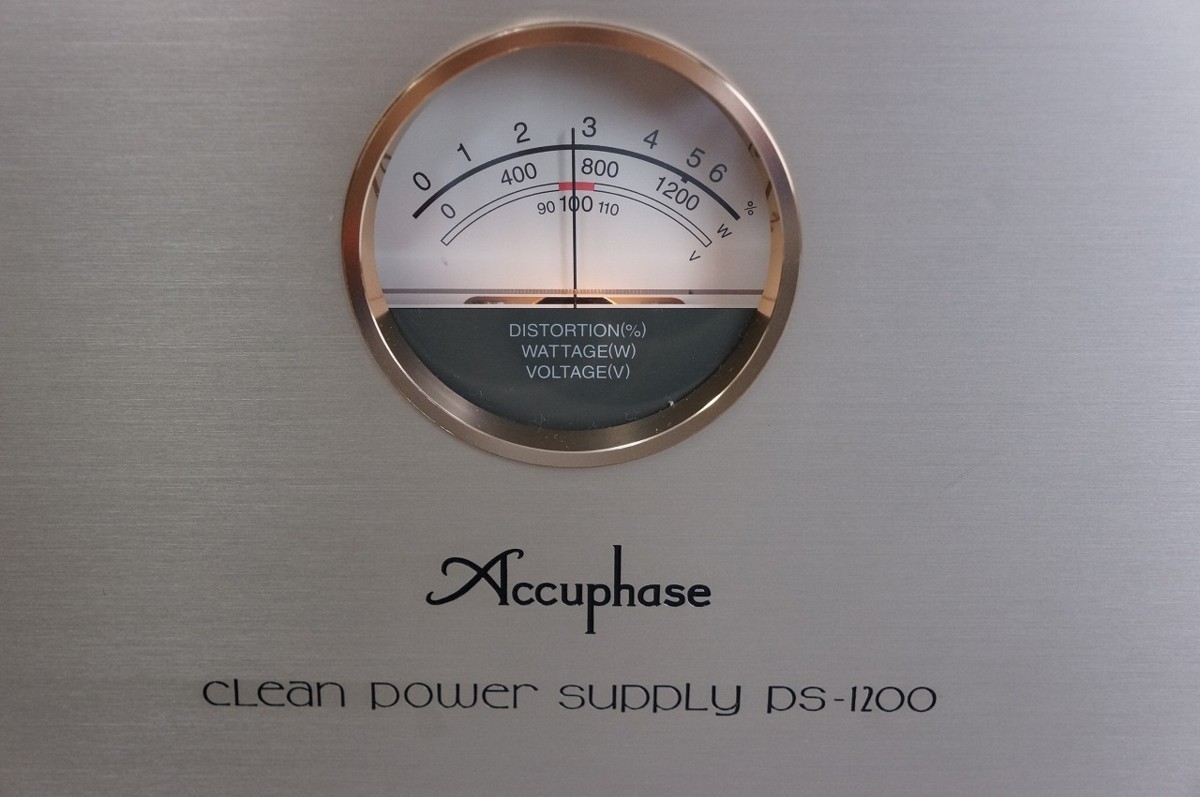 程度良好 美品 Accuphase アキュフェーズ PS-1200V Clean Power 程度良好 美品 Accuphase アキュフェーズ PS-1200V Clean Power