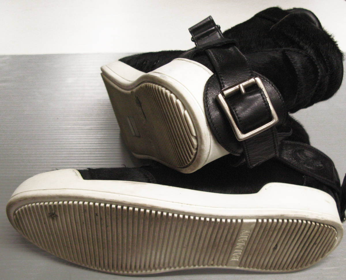  Balmain BALMAIN PARIS: - lako кожа спортивные туфли 43 ( обувь обувь ботинки натуральная кожа BALMAIN HOMME Leather Sneakers 43 Boots