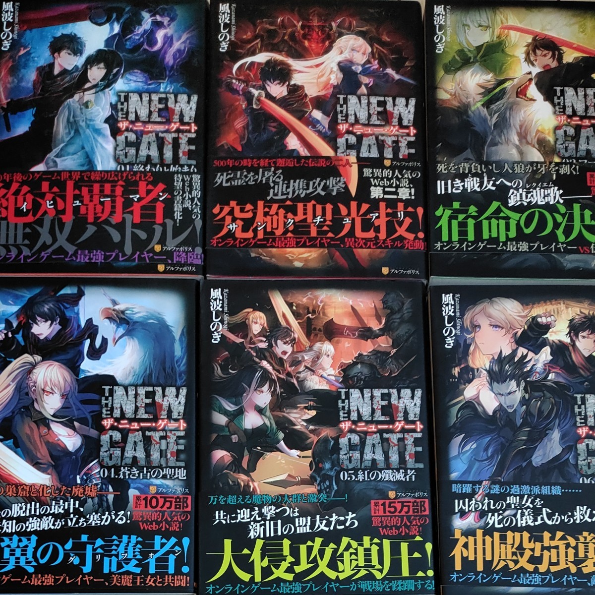 Paypayフリマ The New Gate 小説 9巻セット