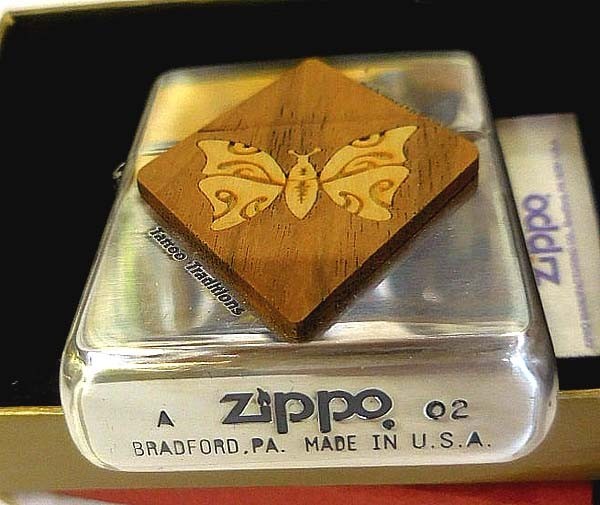 ☆2002年製◆34-2320◆zippo バタフライ◆_画像2