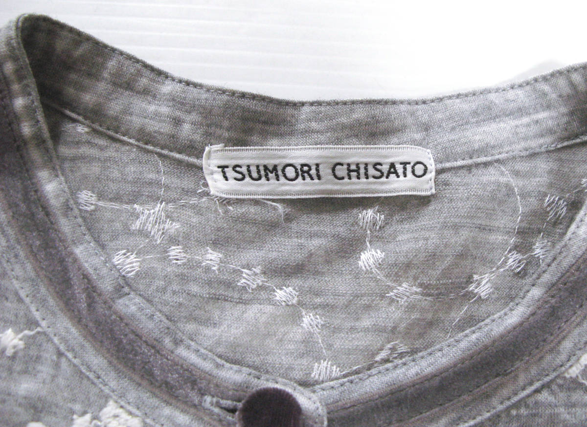 ツモリチサト：ウールニット シャツ 2 ( チュニック カットソー エイネット TSUMORI CHISATO WOOL KNIT SHIRT 2 _画像4