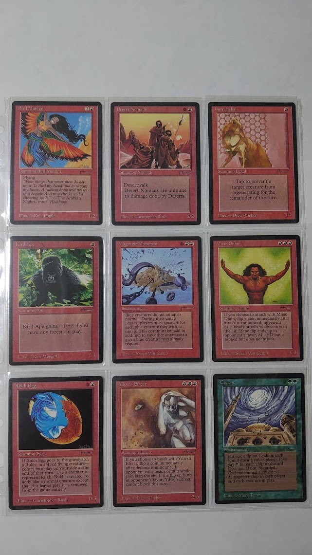 MTG　アラビアンナイト　コンプリートセット　Arabian Nights　Complete Set　ARN　全78枚_画像6