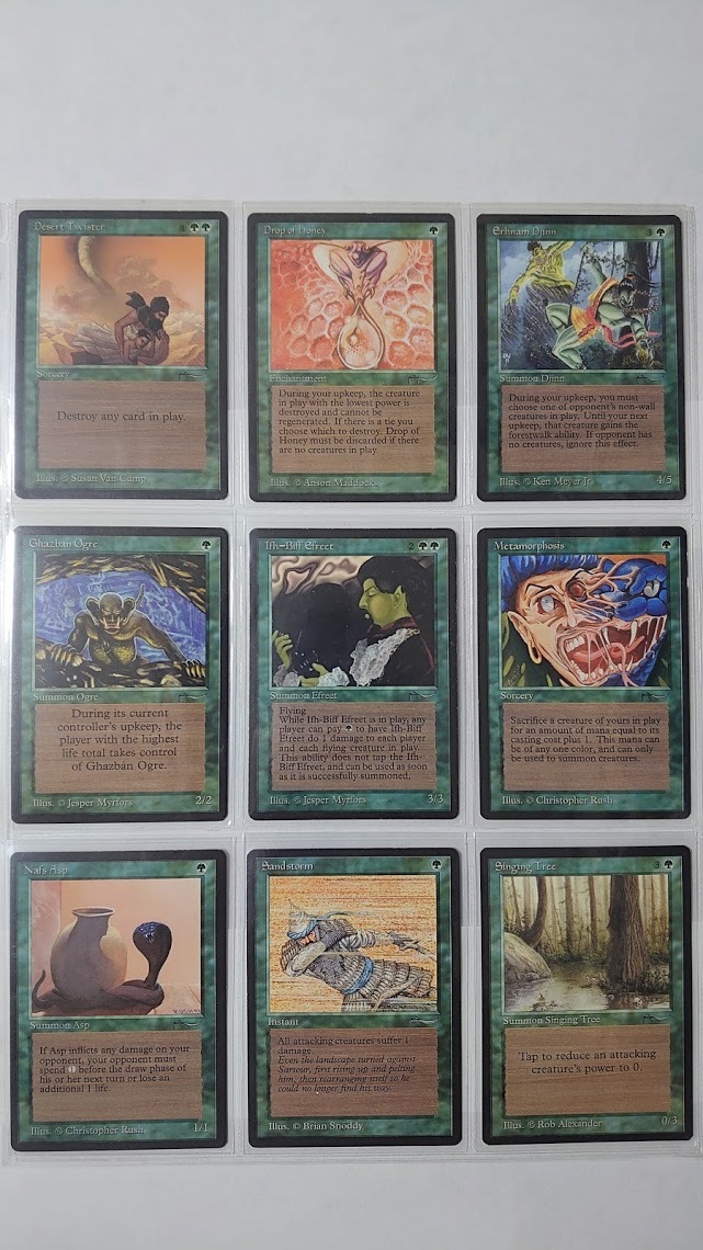 MTG　アラビアンナイト　コンプリートセット　Arabian Nights　Complete Set　ARN　全78枚_画像7