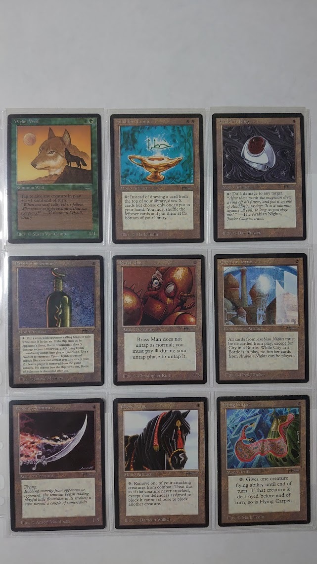 MTG　アラビアンナイト　コンプリートセット　Arabian Nights　Complete Set　ARN　全78枚_画像8