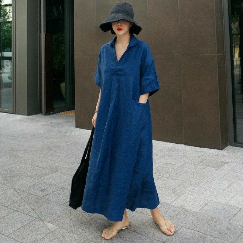 Paypayフリマ シンプル 綿麻 グレージュ ロングワンピース Zara H M Gap ユニクロ Paypayフリマ シンプル 綿麻 グレージュ ロングワンピース Zara H M Gap ユニクロ