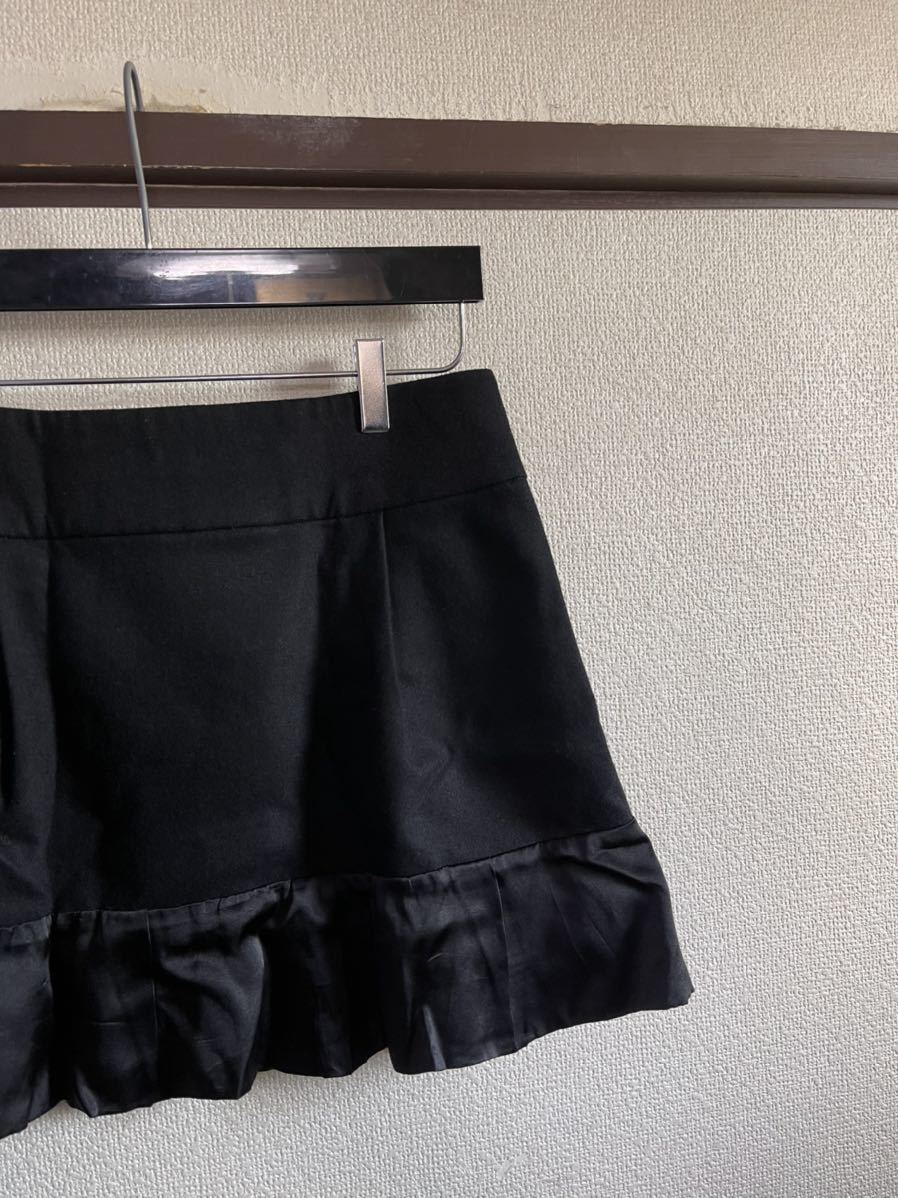 【良品】【レターパックプラス対応】 ATO アトウ スカート パンツ BLACK ブラック 黒色 即決早い者勝ち_画像8