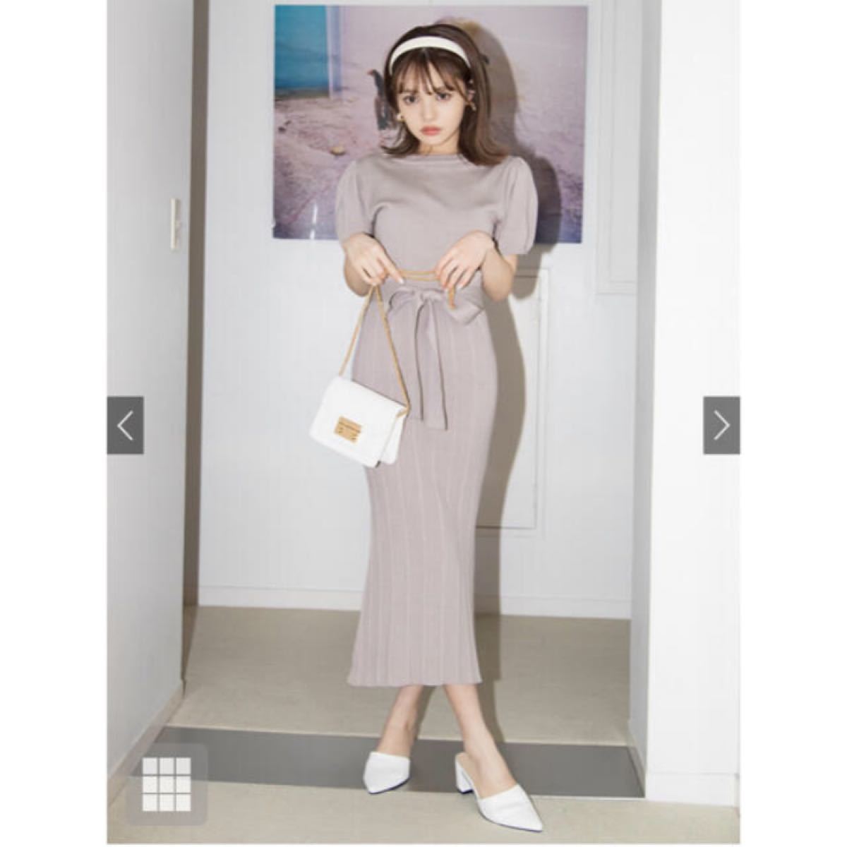 Paypayフリマ 完売品 新品未使用品 タグ付き Grl ニットワンピース Lサイズ ベージュ Paypayフリマ 完売品 新品未使用品 タグ付き Grl ニットワンピース Lサイズ ベージュ