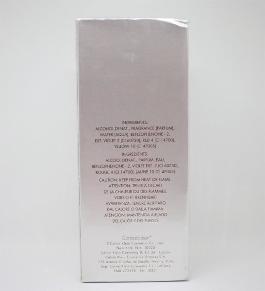 [ free shipping ] unopened Calvin Klein light-hearted short play lati comb .no-do Pal fam100ml* Calvin Klein light-hearted short play lati comb .n* perfume *