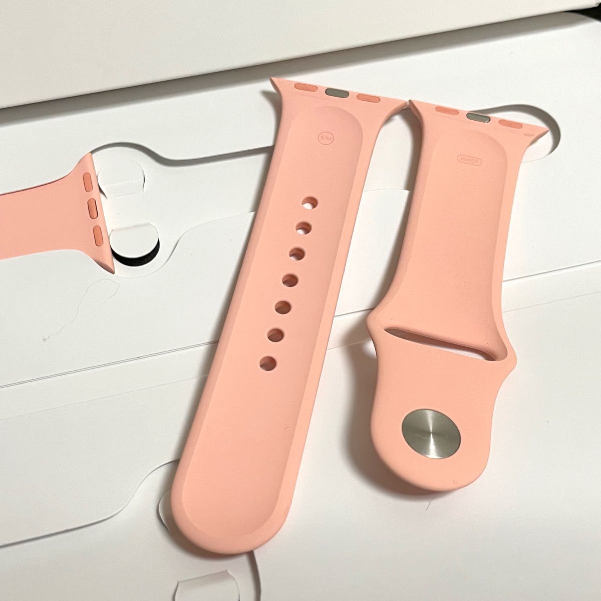 室外 Apple Watch 純正 スポーツバンド グレープフルーツ - 通販