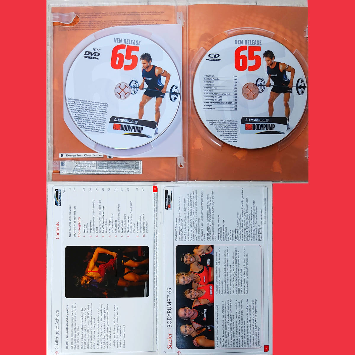 メール便無料】 レズミルズ ボディパンプ 58 CD kead.al