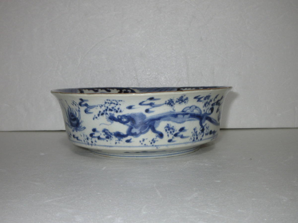 倉 古伊万里 染錦 鉢 1客 17.8cm 龍に宝珠 他 discoverydom.ru