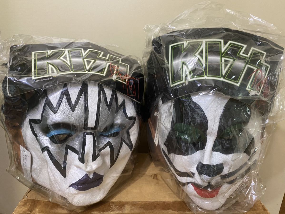 KISS・ラバーフルマスク・4体セット・キッス 3