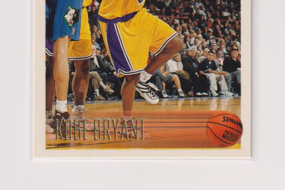NBA KOBE BRYANT 1996-97 Topps No. 138 ROOKIE CARD BASKETBALL LOS ANGELES LAKERS コビー ブライアント レイカーズ ルーキーカード_画像3