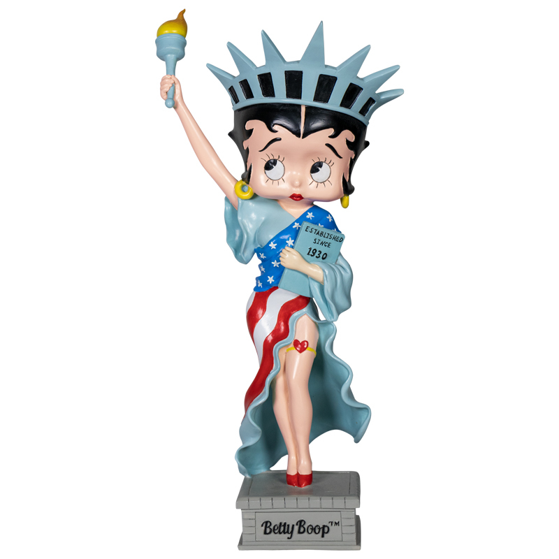 送料700円 【Betty Boop】 American Figure ベティちゃん 自由の女神 