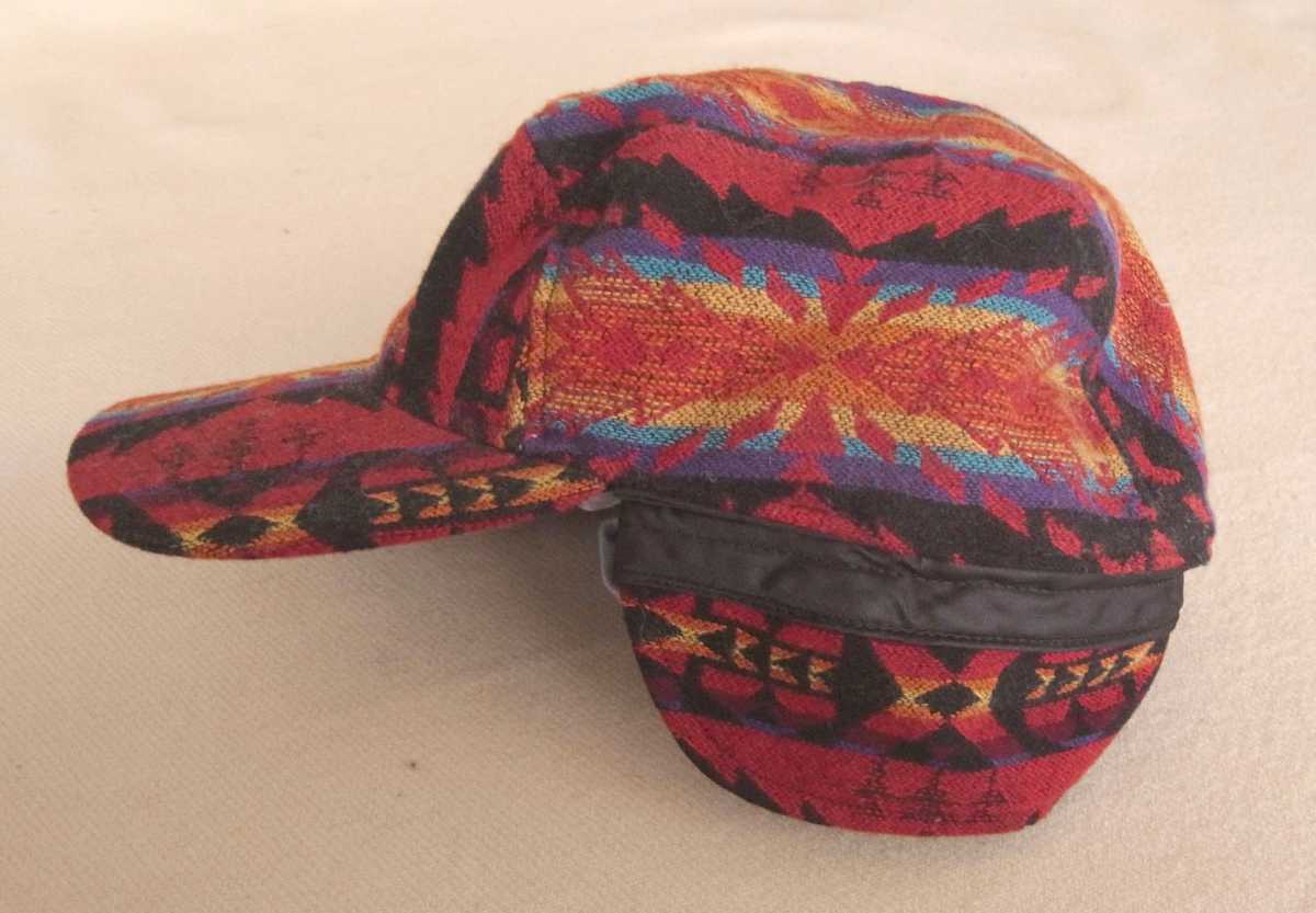 新品未使用 pendleton ペンドルトン USA アメリカ製 ネイティブ柄 JET ジェットcap ビンテージ VINTAGE_画像6