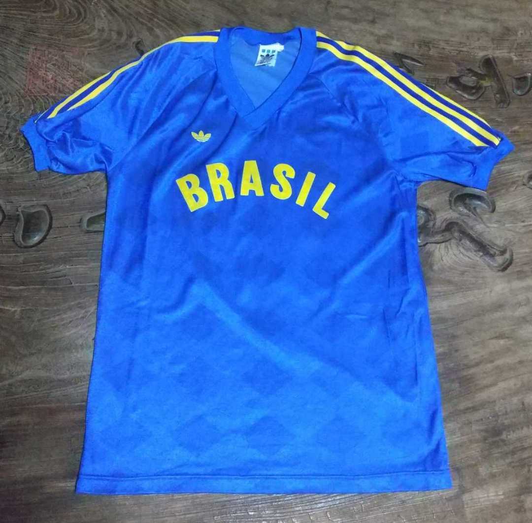 値下げ交渉 1988年 ソウルオリンピック ブラジル代表 選手実使用 検)88 SEOUL OLYMPIC BRAZIL BRAZIL MATCH WORN SHIRT ROMARIO ロマーリオ