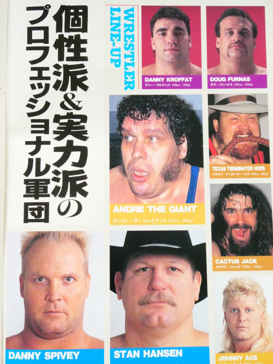 Bibian 比比昂 - 全日本プロレス・パンフレット1991年 Bibian 比比昂 - 全日本プロレス・パンフレット1991年