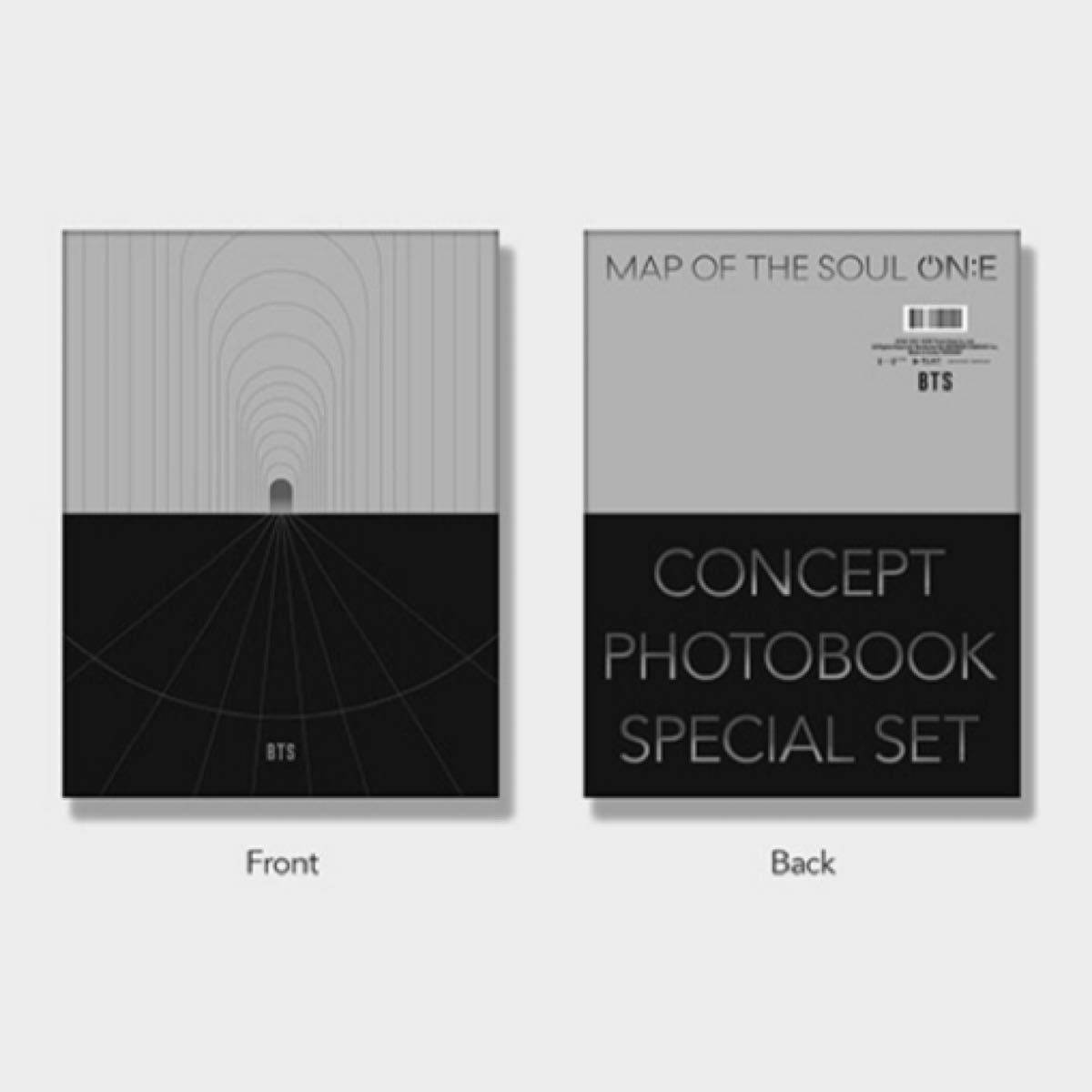 BTS MOS ON E CONCEPT PHOTOBOOK SPECIAL SET コンセプト フォトブック